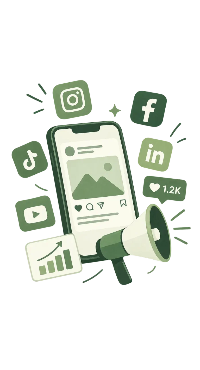 social media service for digital marketing